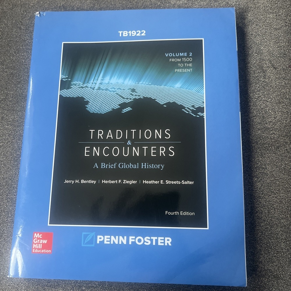 Traditions & Encounters: A Brief Global History Volume‎ 2 Paperback 4th Edition